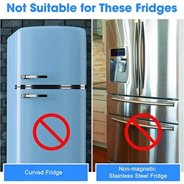 Acrylic Weekly Meal Planner - Clear Magnetic Board for Fridge