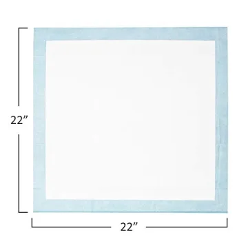 BV Puppy Pads Leak-Proof 100 Count 22"x22" for Ideal Pet Care