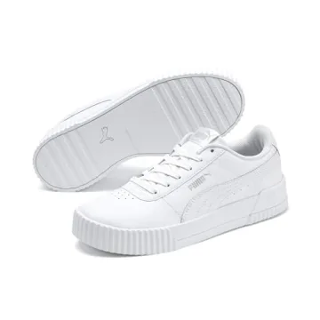 PUMA Women's Carina Leather Sneakers - Trendy & Comfortable