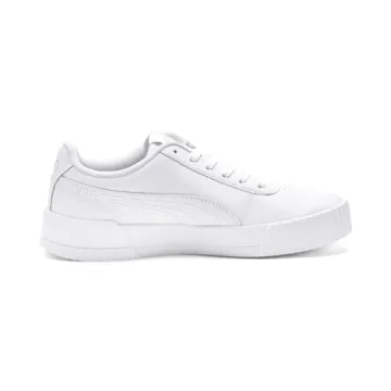 PUMA Women's Carina Leather Sneakers - Trendy & Comfortable