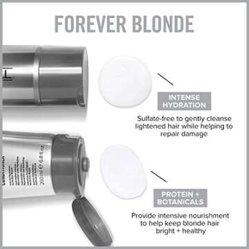 Paul Mitchell Forever Blonde Conditioner, Hydrates + Repairs, For Blonde Hair, 6.8 Fl Oz