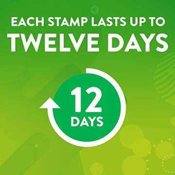 Scrubbing Bubbles Fresh Gel Toilet Bowl Cleaning Stamps Starter Pack, Clean and Prevent Limescale an...