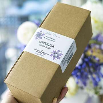 LILIYA’S AROMA Lavender Linen Mist for Stress Relief