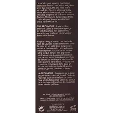 Laura Mercier Flawless Fusion Ultra-Longwear Foundation, Macadamia, 1 Fl Oz