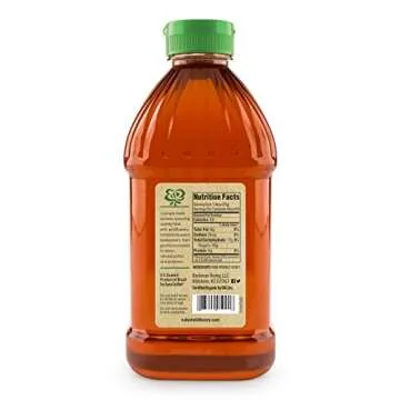 Naked Wild Honey, Organic Raw Unfiltered Wildflower Honey, 48 Ounce