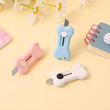 Cute 6Pcs Mini Utility Knife Set for All Ages