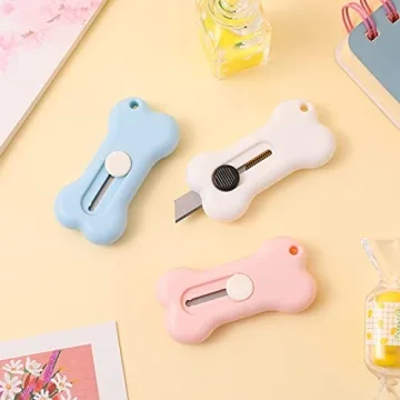 Cute 6Pcs Mini Utility Knife Set for All Ages