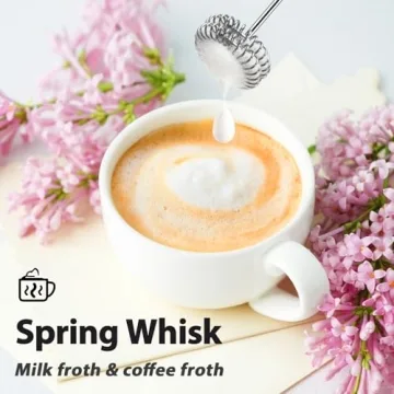 Rechargeable Handheld Milk Frother for Coffee Lovers