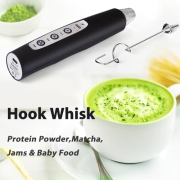 Rechargeable Handheld Milk Frother for Coffee Lovers