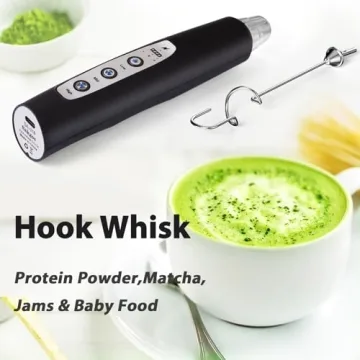 Rechargeable Handheld Milk Frother for Coffee Lovers