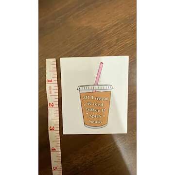 All I Need is Iced Coffee and Spicy Books Sticker, Book Sticker, Book Lover, I'm with Banned Sticker...