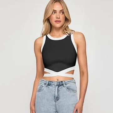 HIYMDOIT Sexy Crop Top - Stylish Summer Essential