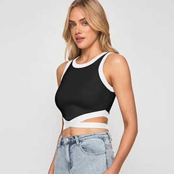 HIYMDOIT Sexy Crop Top - Stylish Summer Essential