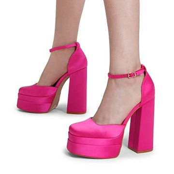 Trendy DREAM PAIRS Block Heels for Style and Comfort