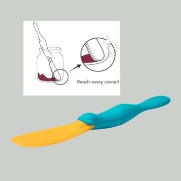 2 Pcs Splatypus Jar Spatula,Funny Kitchen Gadgets - BPA-Free & 100% Food Safe - Perfect for Food Enthusiasts
