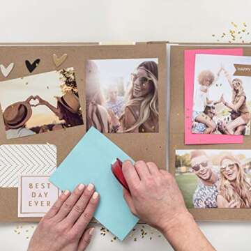 Duck Easy-Stick Adhesive Roller 4-Pack - Double Sided Tape Roller with Permanent Adhesive Tape for Arts, Crafts & Scrapbooking - 0.31 in. x 21.3 ft. Glue Tape Runner - Clear Tape - 85.2 Feet Total