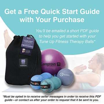 Yoga Tune Up Therapy Balls for Pain Relief and Relaxation