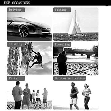 Polarized Sunglasses for Men Driving Mens Sunglasses Rectangular Vintage Sun Glasses For Men/Women Blue