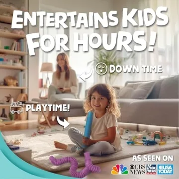 BUNMO Pop Tubes Sensory Toys for Creative Play Learning