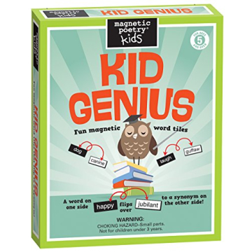 Magnetic Poetry - Kid Genius Kit - Build Vocabulary with Fun Word Magnets