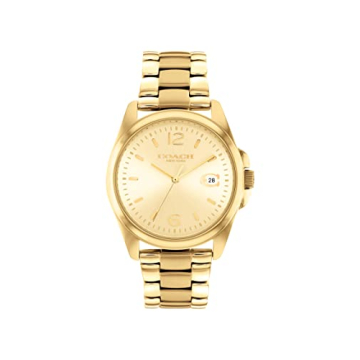 Coach Greyson Women's Elegant Stainless Steel Quartz Watch - Water Resistant