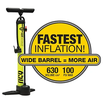 BELL Air Attack 650 High Volume Bicycle Pump for Efficient Inflation