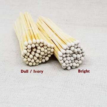 HomArt Matches in Gold Feather Box