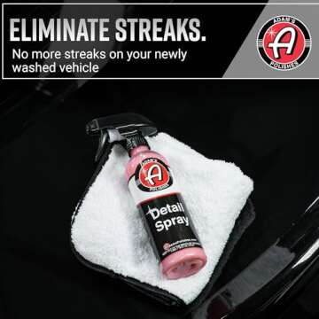 Adam's Detail Spray - Waterless Quick Car Detailer 16oz