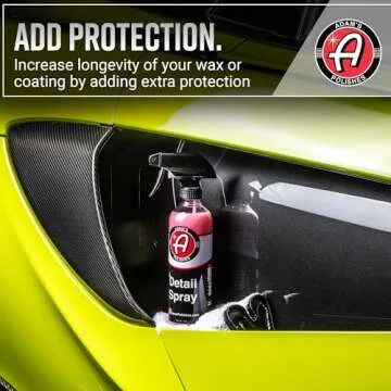 Adam's Detail Spray - Waterless Quick Car Detailer 16oz