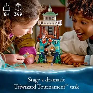 LEGO Harry Potter Triwizard Tournament: The Black Lake Building Toy 76420 - Goblet of Fire Toy Set w...