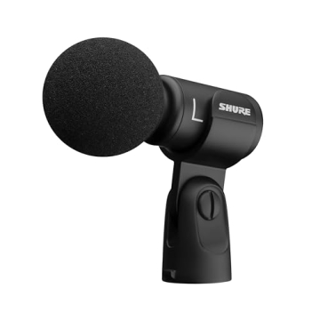 Shure MV88+ Stereo Microphone for Streaming & Recording