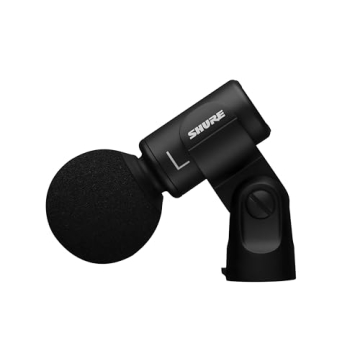 Shure MV88+ Stereo Microphone for Streaming & Recording