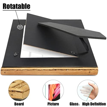 HUAXIN CRAFT H Rattan 5x7 Picture Frame for Rustic Decor