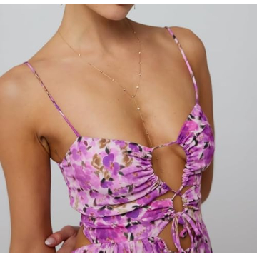 Women Y2k Floral Summer Casual Sleeveless Maxi Dresses Sexy Backless Bodycon Dresses Spaghetti Strap Long Dresses