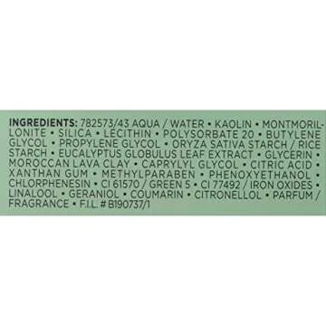 L'Oréal Paris Skincare Pure-Clay Face Mask with Eucalyptus for Oily and Shiny Skin to Purify and Matify, 1.7 Ounce (Pack of 1)