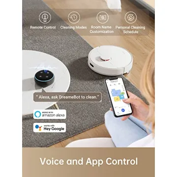 Dreame D10+ Robot Vacuum with Self-Emptying Base and LiDAR Navigation