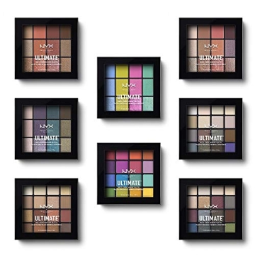 NYX Ultimate Multi-Finish Shadow Palette for Vibrant Looks