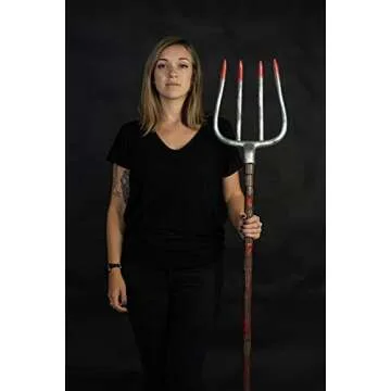 Nicky Bigs Novelties Adult Trident Staff 5pc Set King Neptune Trident Classic Costume Pitchfork Devil Trident Accessory Prop Multi