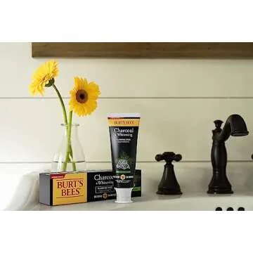 Burt's Bees Charcoal Fluoride-Free Toothpaste 3-Pack