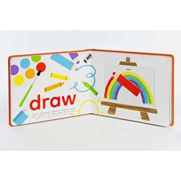 TouchWords: My Day - Interactive Board Book for Babies