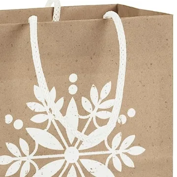 Hallmark Christmas Gift Bags - Stylish & Recyclable - 8 Pack