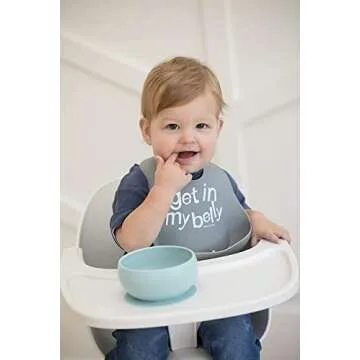 Bella Tunno Wonder Bib – Waterproof Silicone Bibs for Boys & Girls, Non-toxic & BPA Free Silicone ...