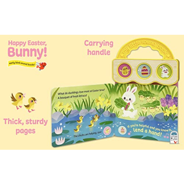 Happy Easter Bunny Sound Book for Toddlers