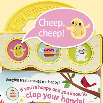 Happy Easter Bunny Sound Book for Toddlers