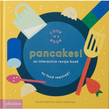 Interactive Pancake Recipe Book for Kids Fun Cooking
