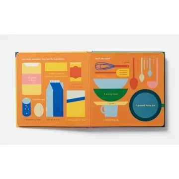 Interactive Pancake Recipe Book for Kids Fun Cooking