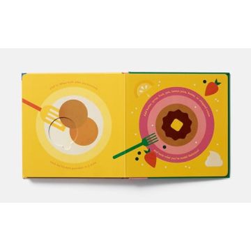 Interactive Pancake Recipe Book for Kids Fun Cooking