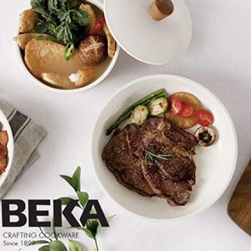 MH Beka IH Induction Blanc Cookware Set of 4 for Effortless Cooking