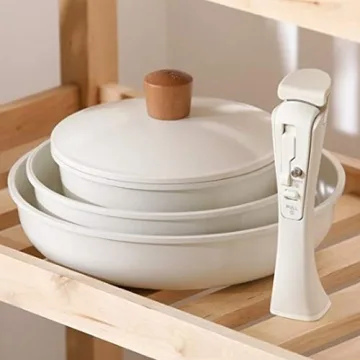 MH Beka IH Induction Blanc Cookware Set of 4 for Effortless Cooking