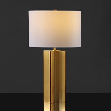 Stylish SAFAVIEH Gold/White Table Lamp for Home Decor